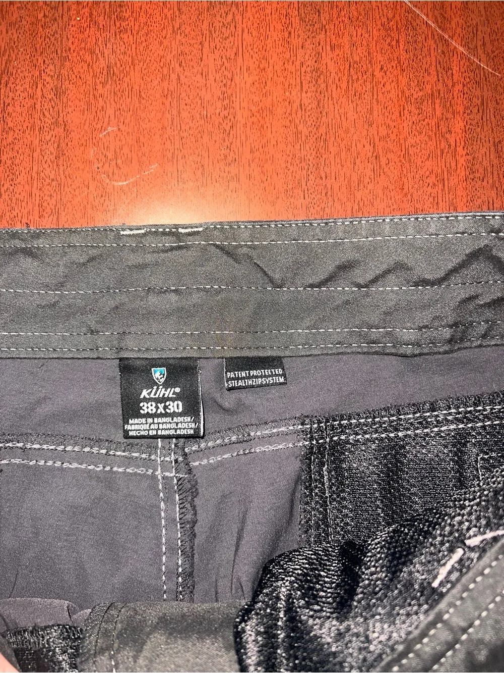 Kuhl Men's Charcoal Convertible Cargo Pants
